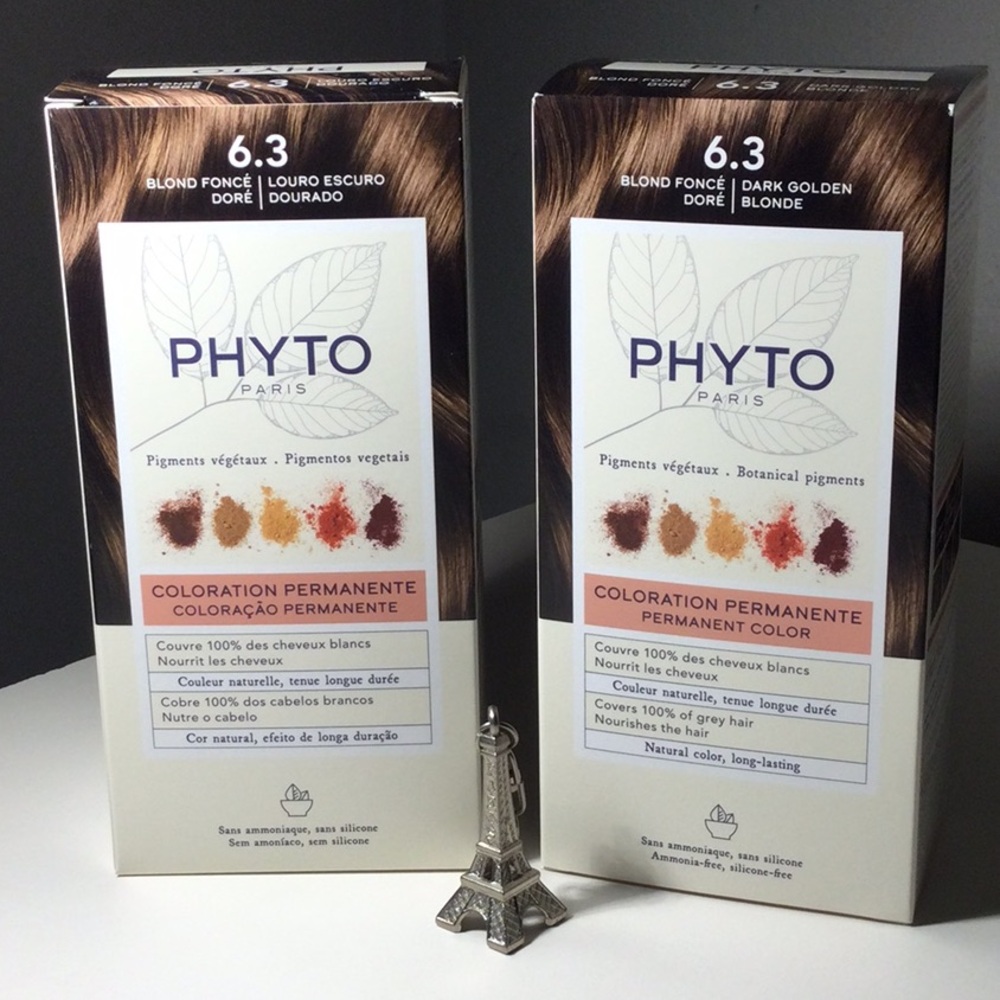 Phyto Paris Dark Golden Blonde Permanent Hair Color Set